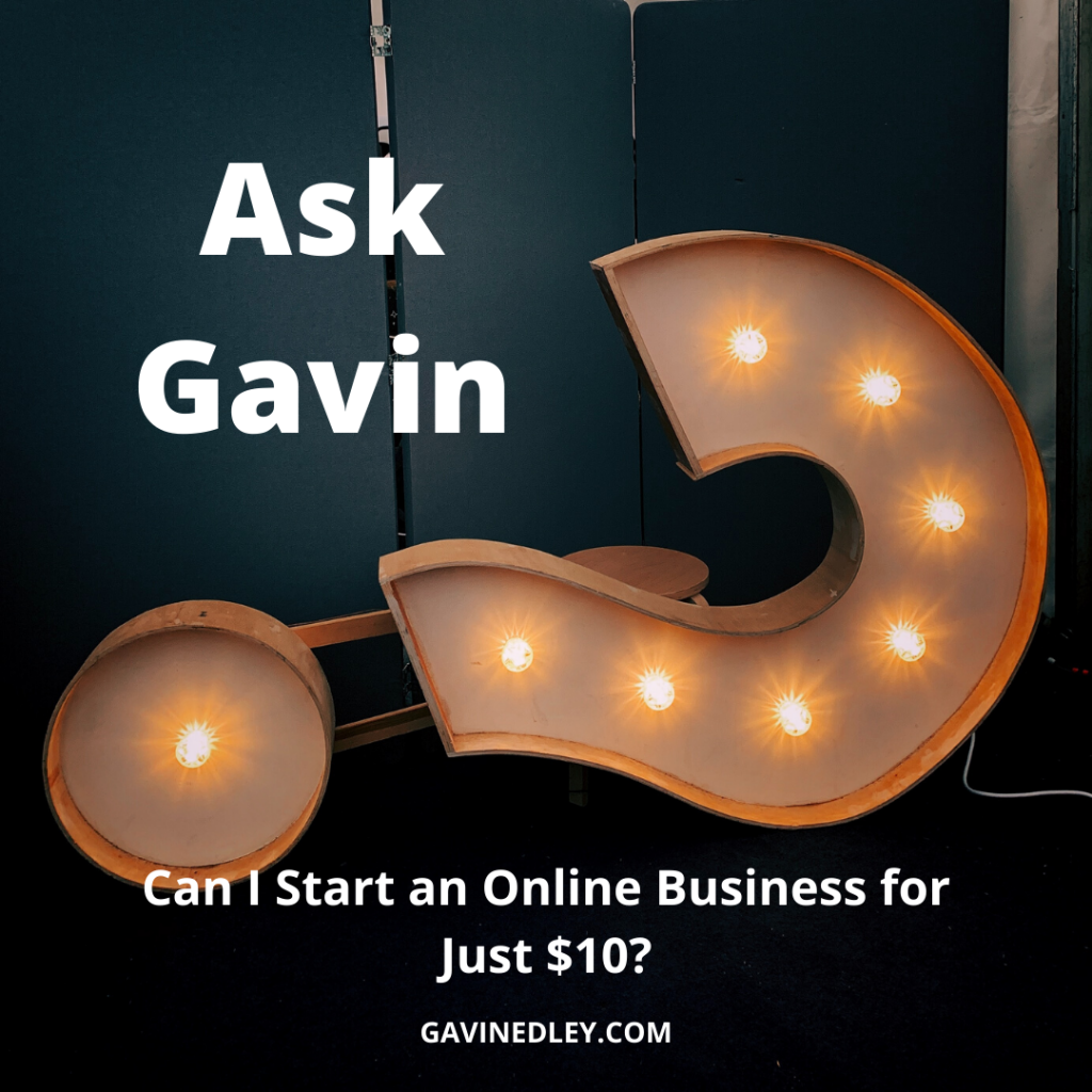 Can I Start an Online Business with Just $10?